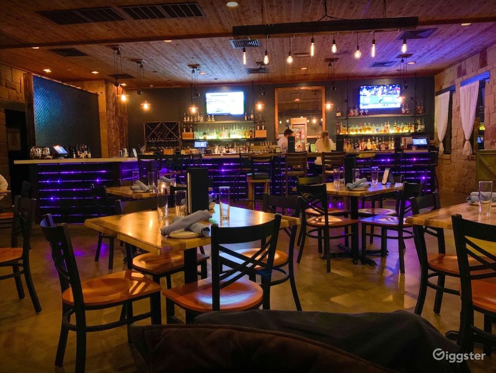 Sophisticated and Classy RestoBar in Austin TX Buyout Rent this