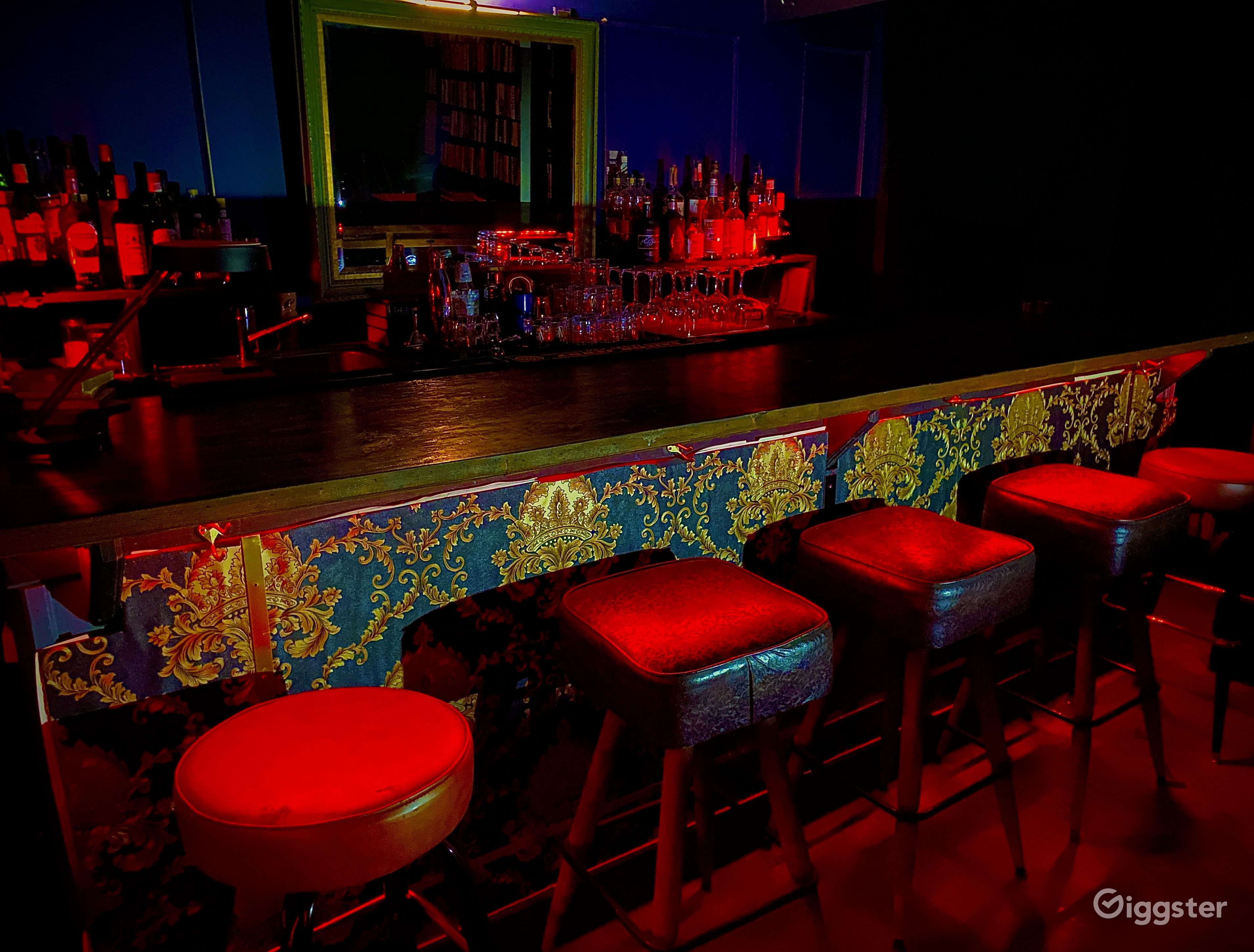 A Bar/private club set w/ tropical outdoor area Rent this location on