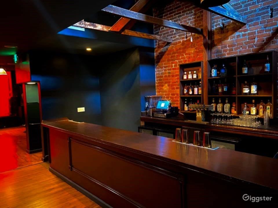 Art Deco Cocktail Bar with Large Patio & Showroom Rent this location