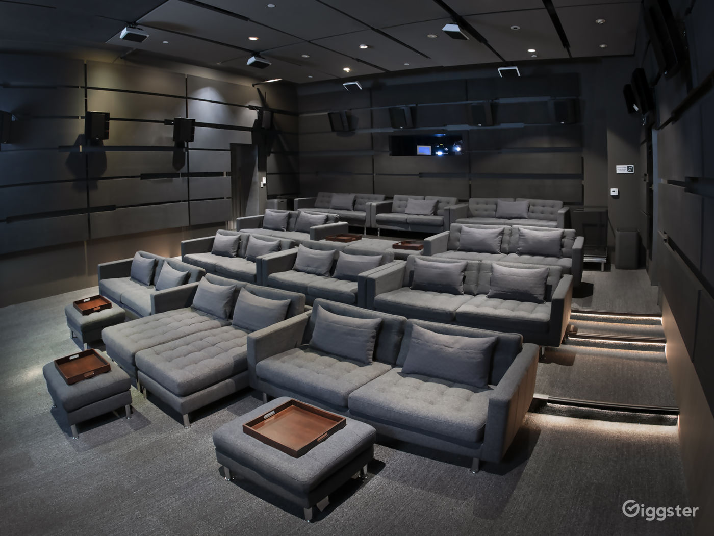 Private Theatre In Hollywood w/ Premium Systems Rent this location on