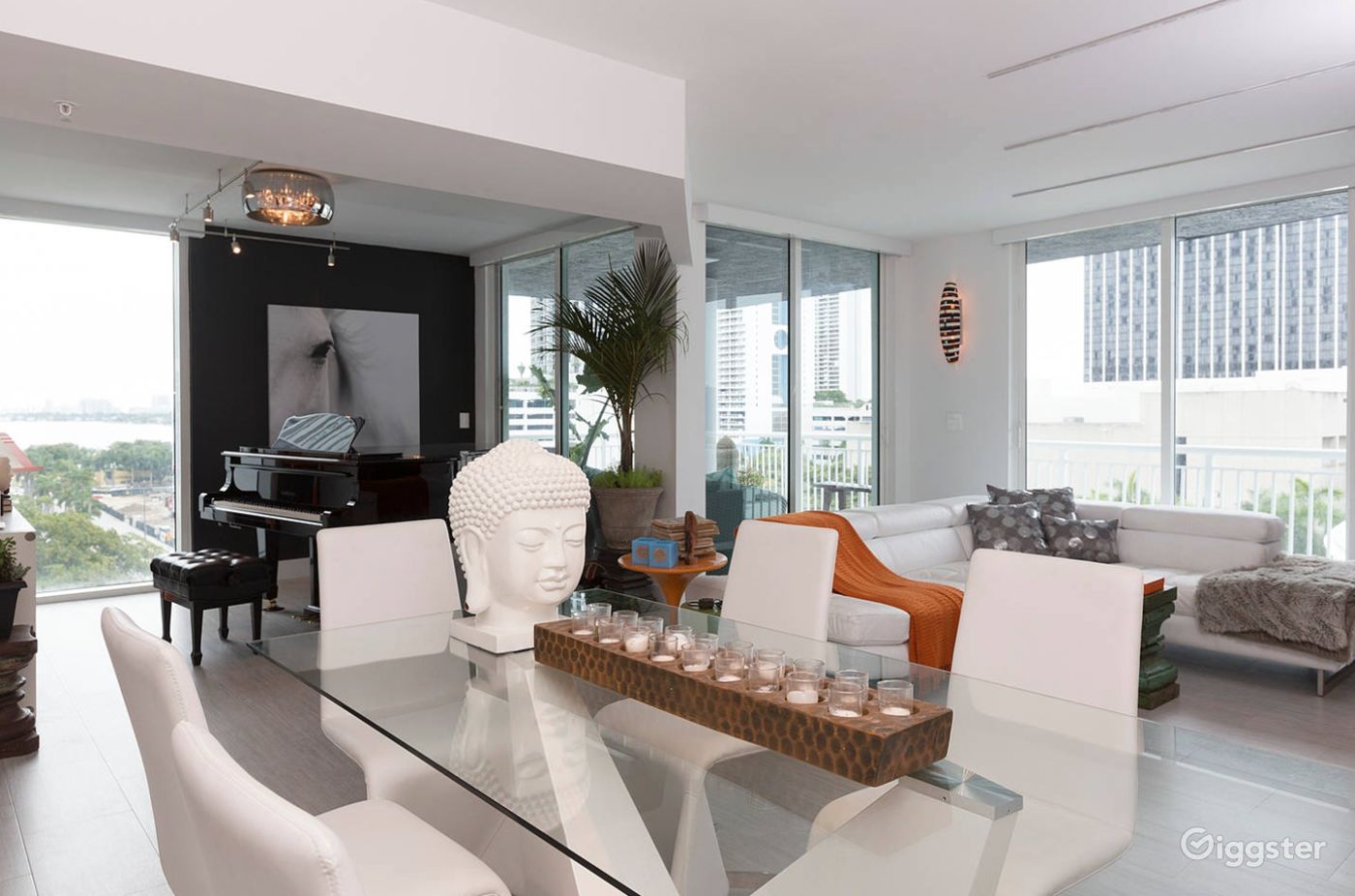 Edgewater Miami modern Grand Piano zen condo Rent this location on
