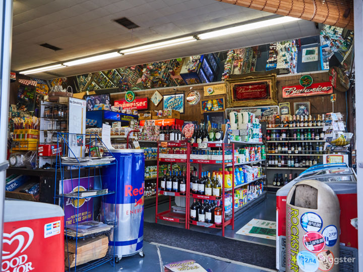 Liquor Store on Sunset with a Backroom Rent this location on Giggster