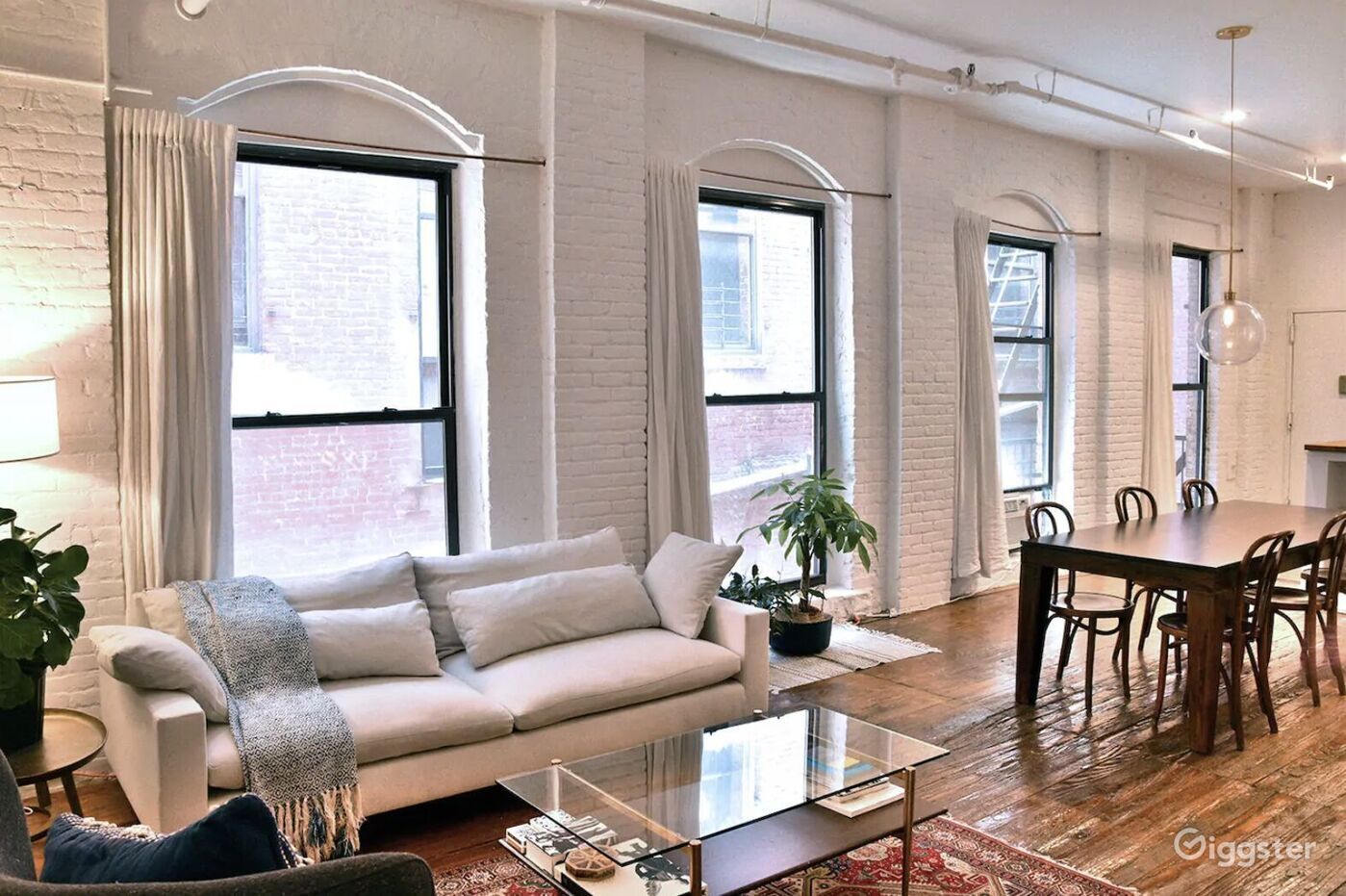 Stylish Red Hook Loft w/ Exposed Columns & Beams Rent this location