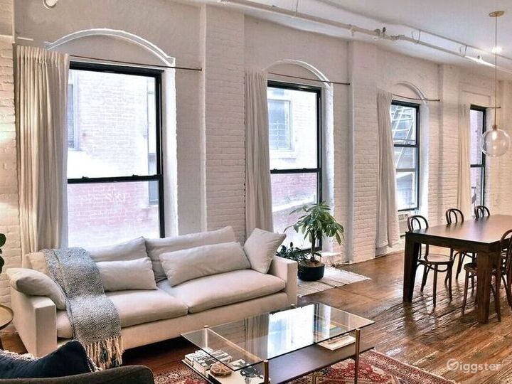 Stylish Red Hook Loft w/ Exposed Columns & Beams Rent this location