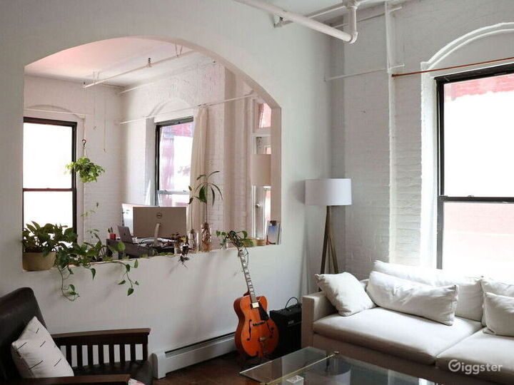 Stylish Red Hook Loft w/ Exposed Columns & Beams Rent this location
