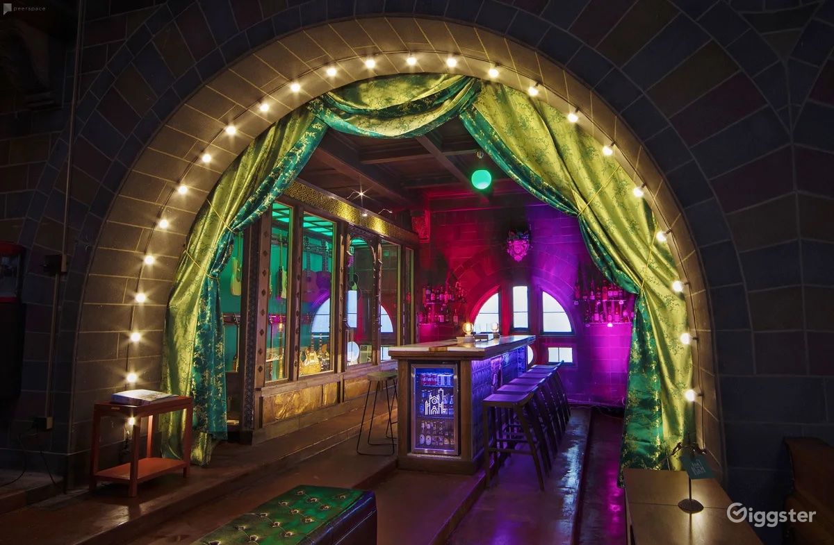 Unique Whiskey Bar Available for Photoshoots Rent this location on