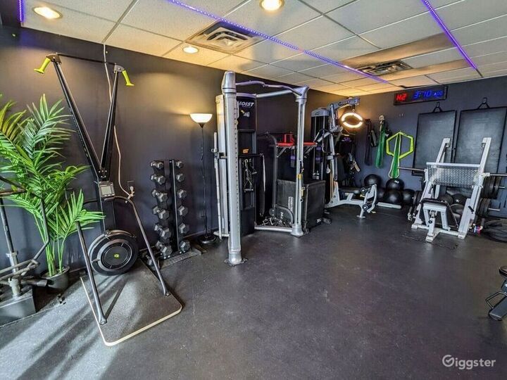 Private Fitness Studio with Gym Equipment Rent this location on Giggster