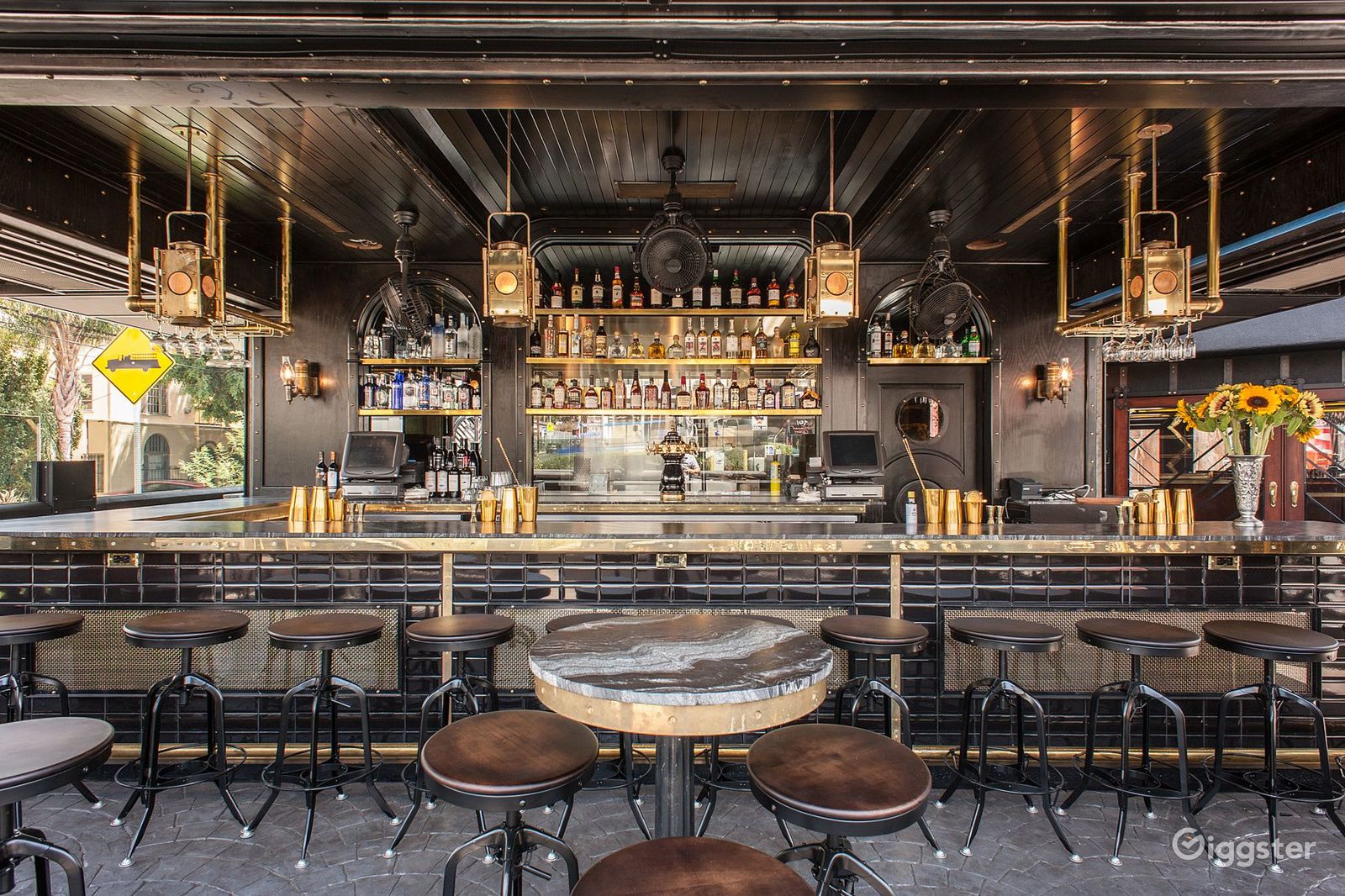 Train Themed Bar Old Hollywood Restaurant Rent Film Location