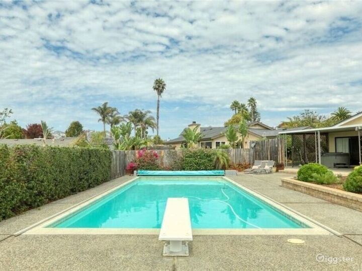 Rectangular Pool with Ocean View and Reflecting Tranquility Rent this