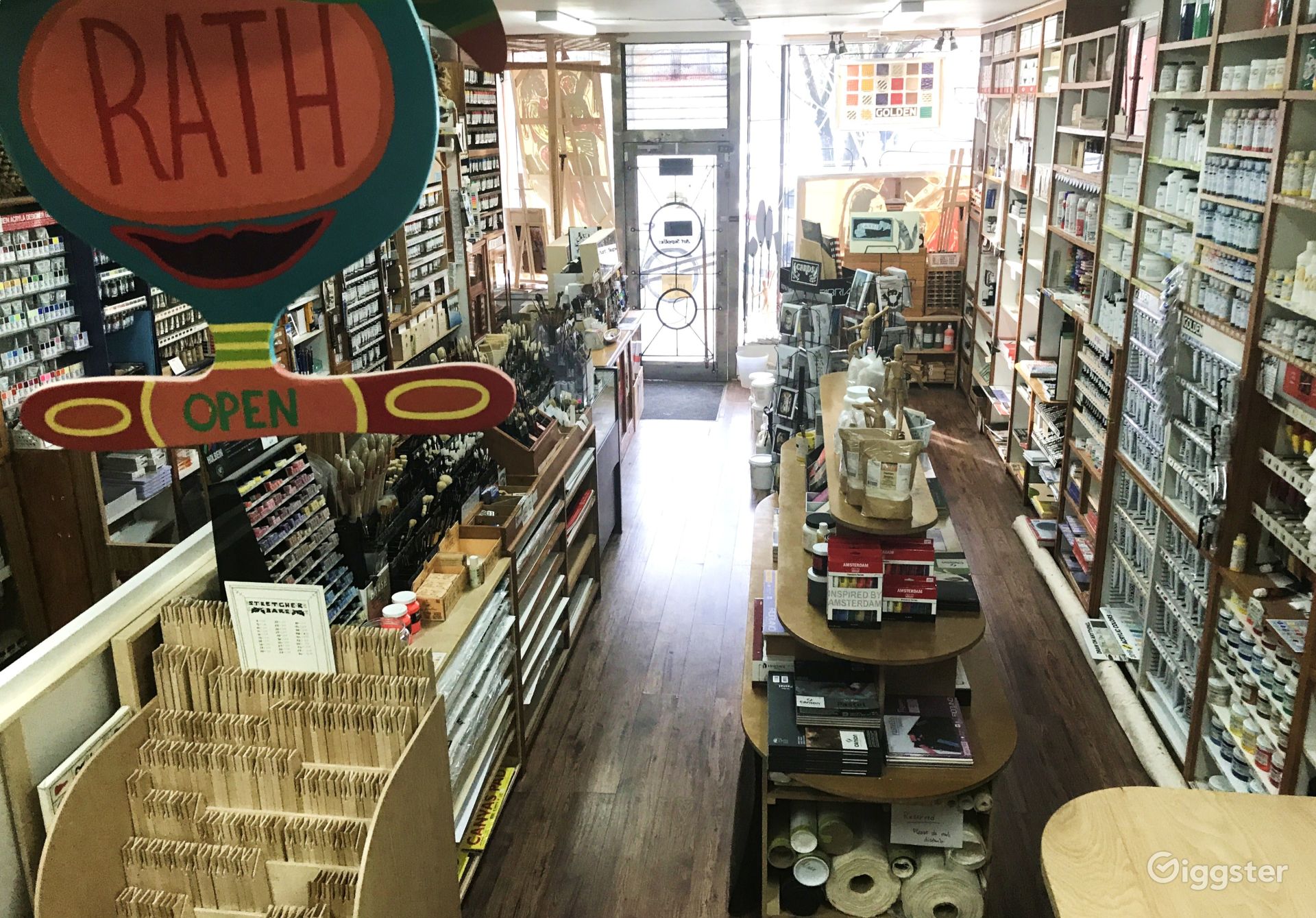 Traditional Art Supply Store Rent this location on Giggster