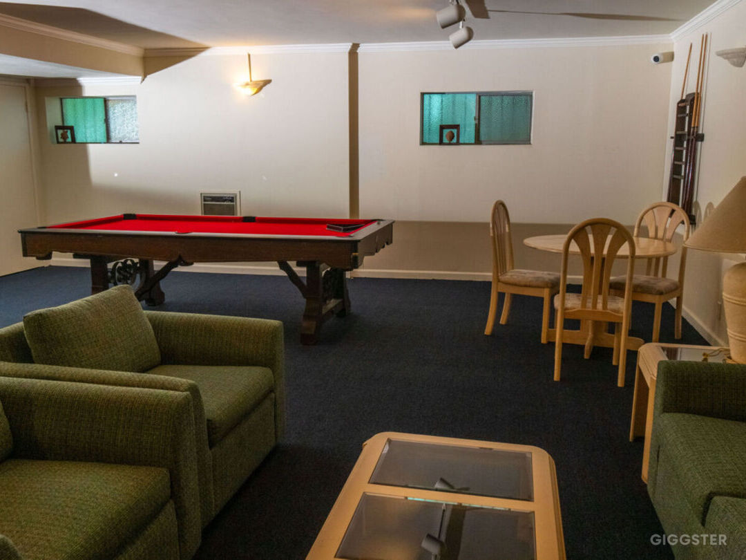Vintage Brentwood Game Room Rent this location on Giggster