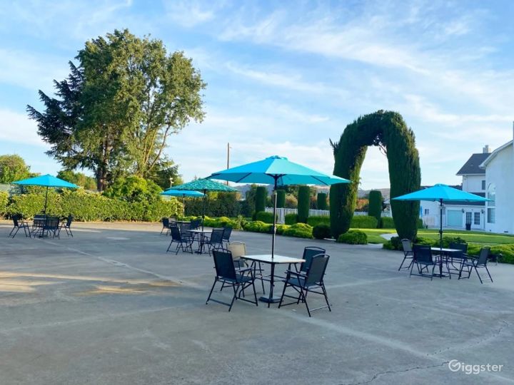 Lovely and Private Outdoor Event Space Rent this location on Giggster