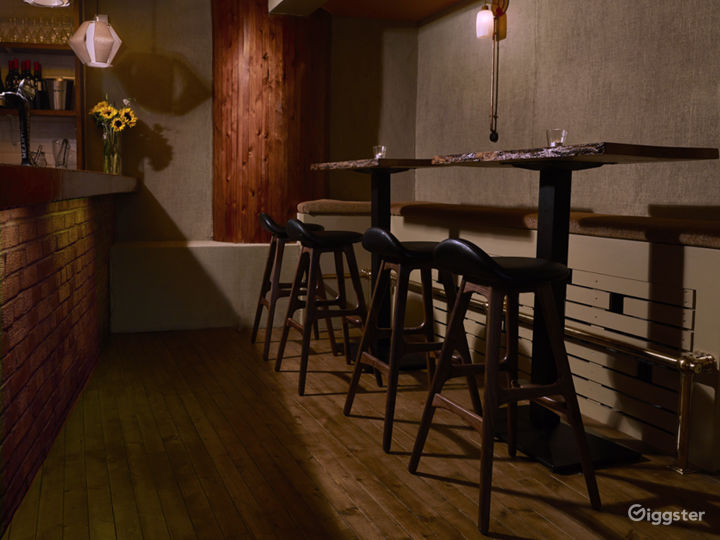 60s 70s Retro Cosy Bar Cocktail Lounge in Kings Cross Rent this