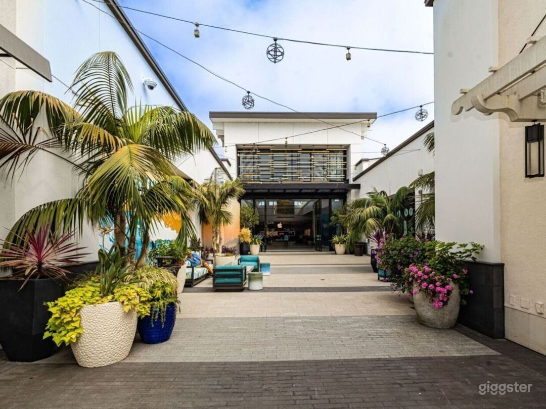 Indoor Outdoor Mall in Los Angeles Photo 2