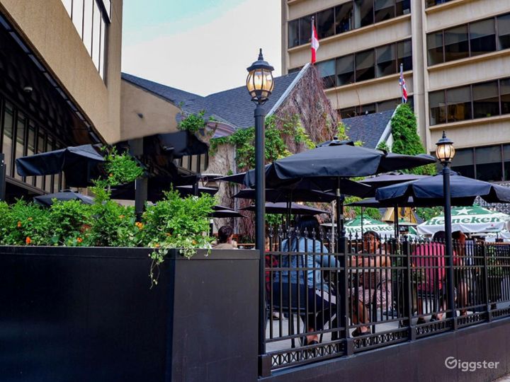 Large Outdoor Patio in Edmonton Rent this location on Giggster