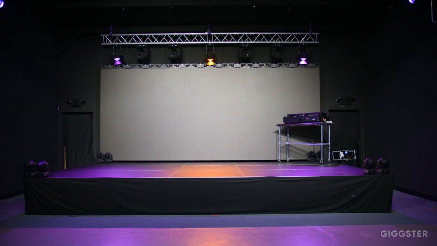 Indoor Concert Stage for Rehearsal and Concerts Rent this location on Giggster