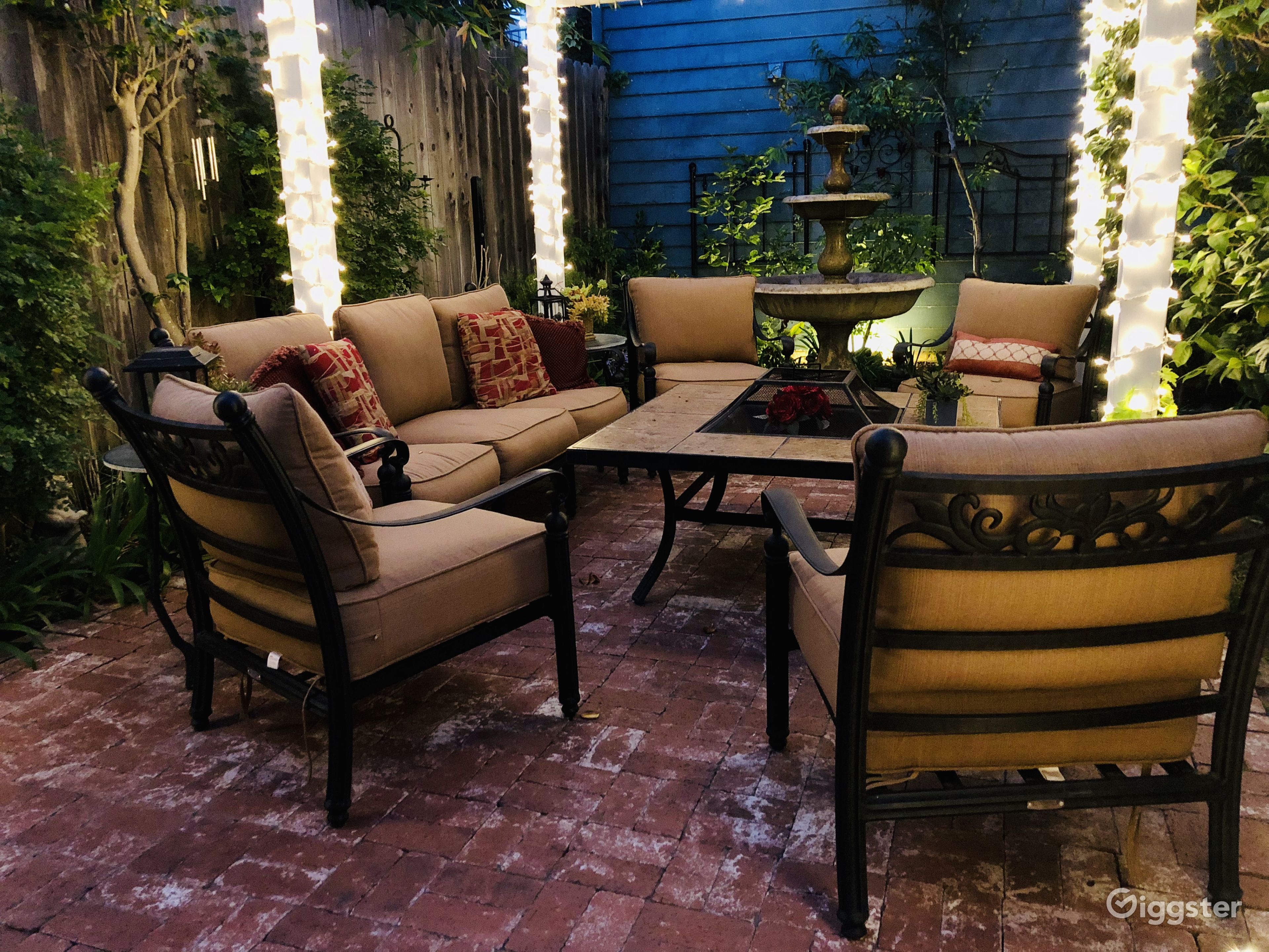 Secret Garden Patio Rent this location on Giggster