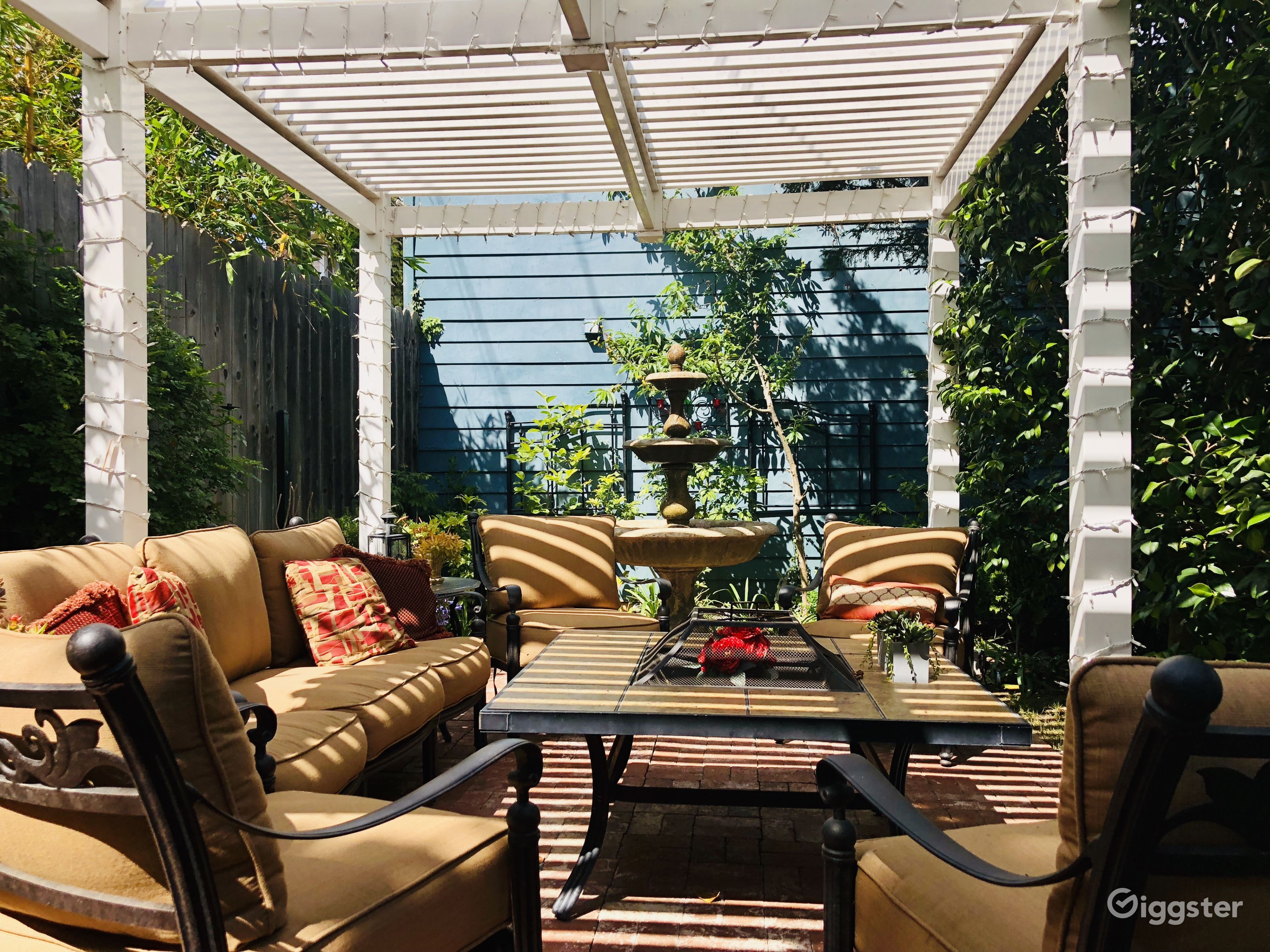 Secret Garden Patio Rent this location on Giggster