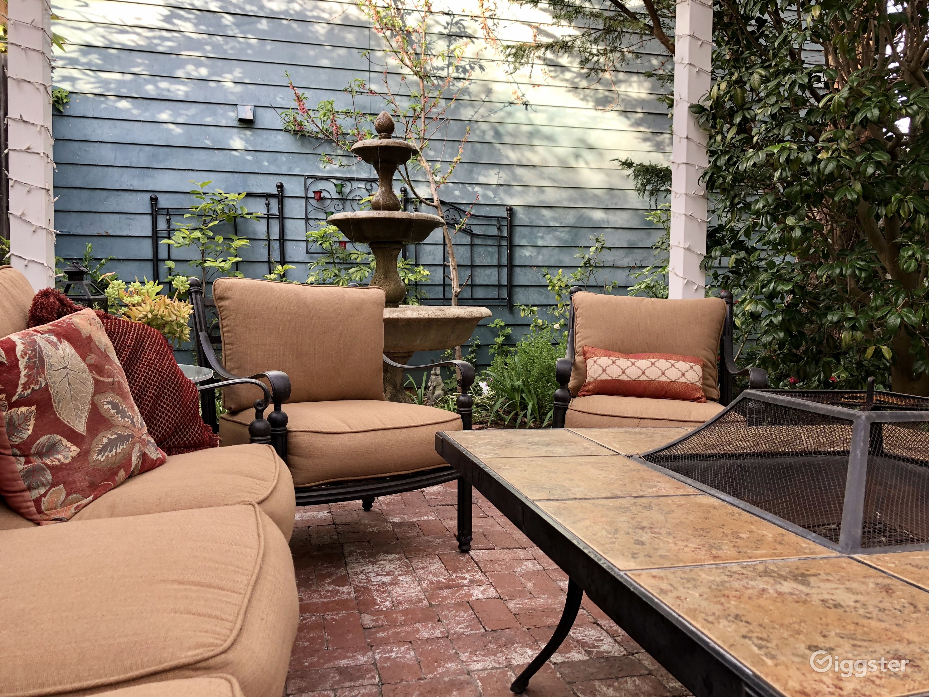 Secret Garden Patio Rent this location on Giggster