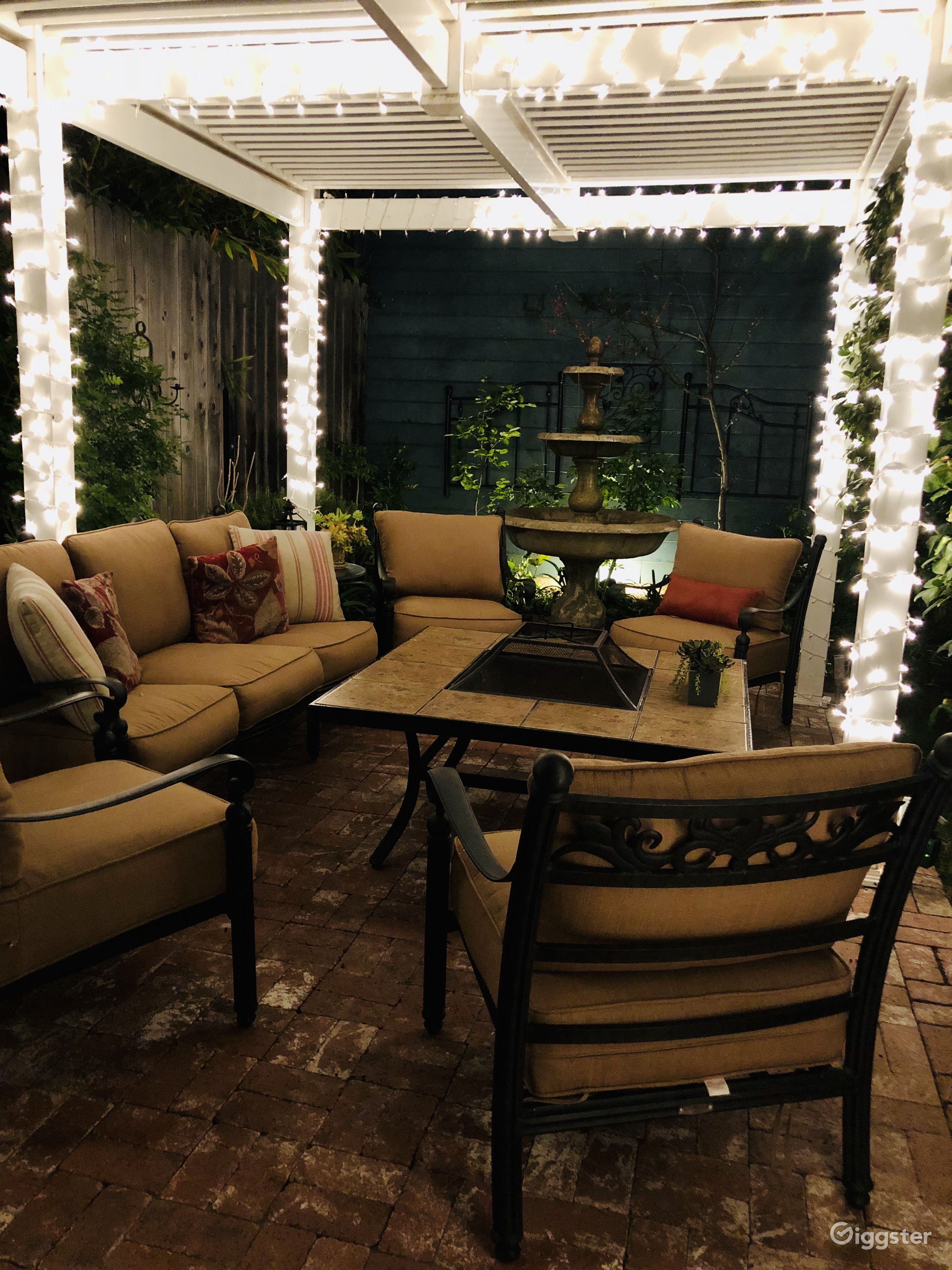 Secret Garden Patio Rent this location on Giggster