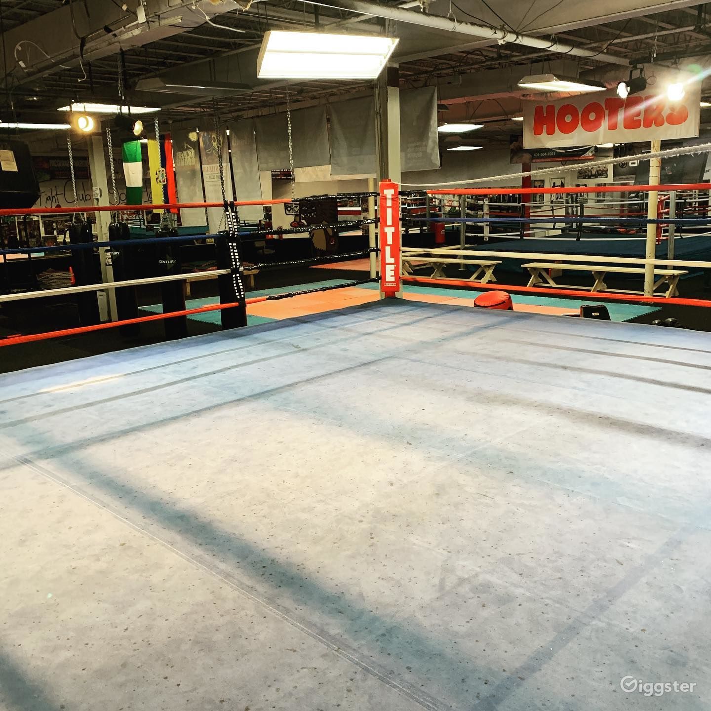 Boxing Gym & Event Space w/ Two Rings | Rent this location on Giggster