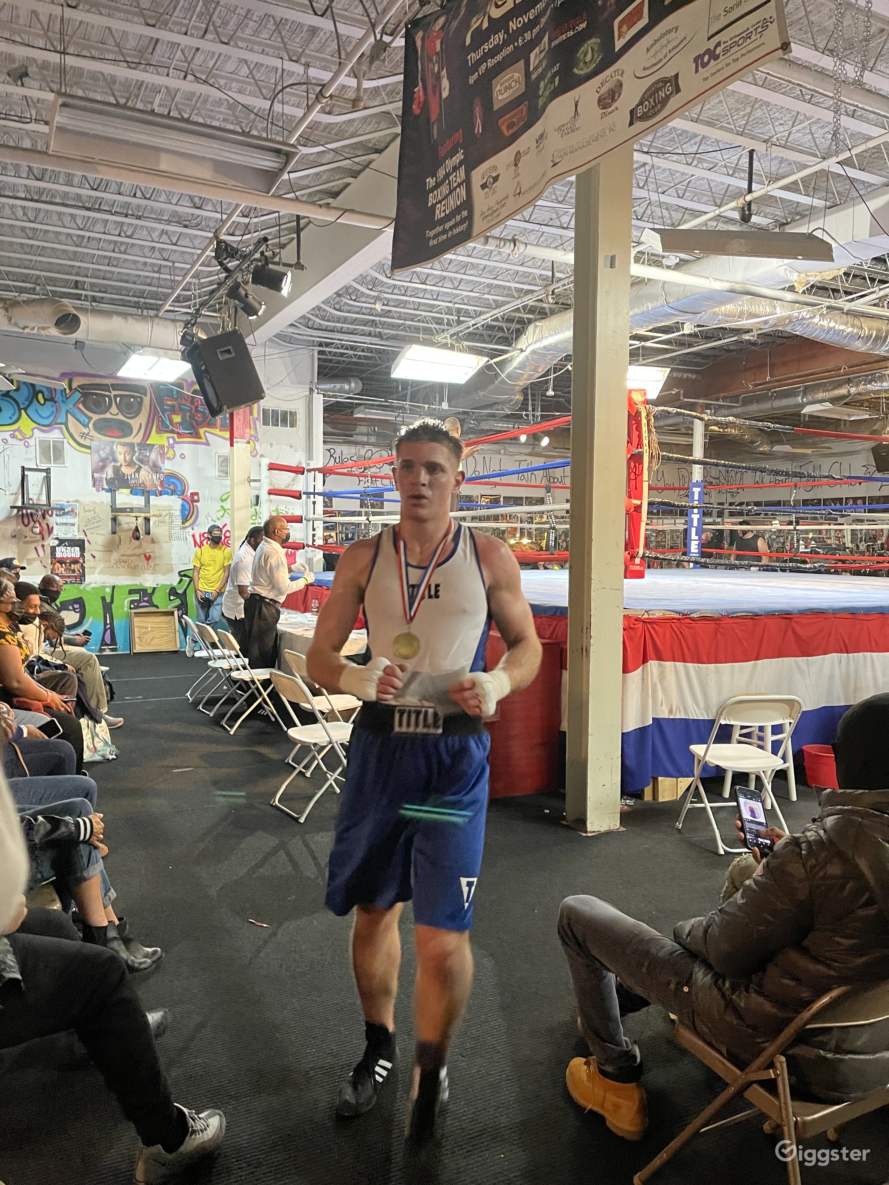 Boxing Gym & Event Space w/ Two Rings | Rent this location on Giggster