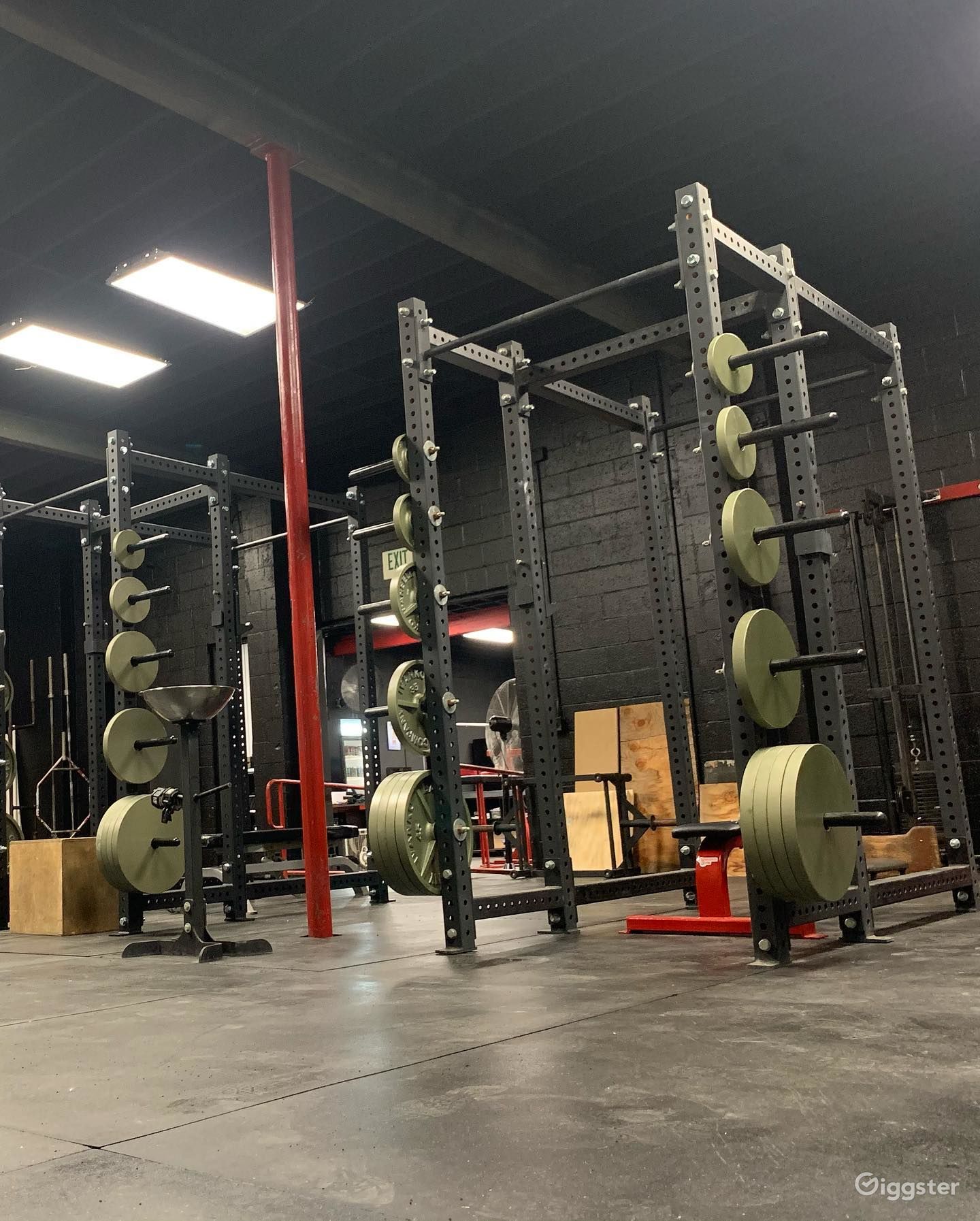 Industrial Style Gym Space for Production | Rent this location on Giggster