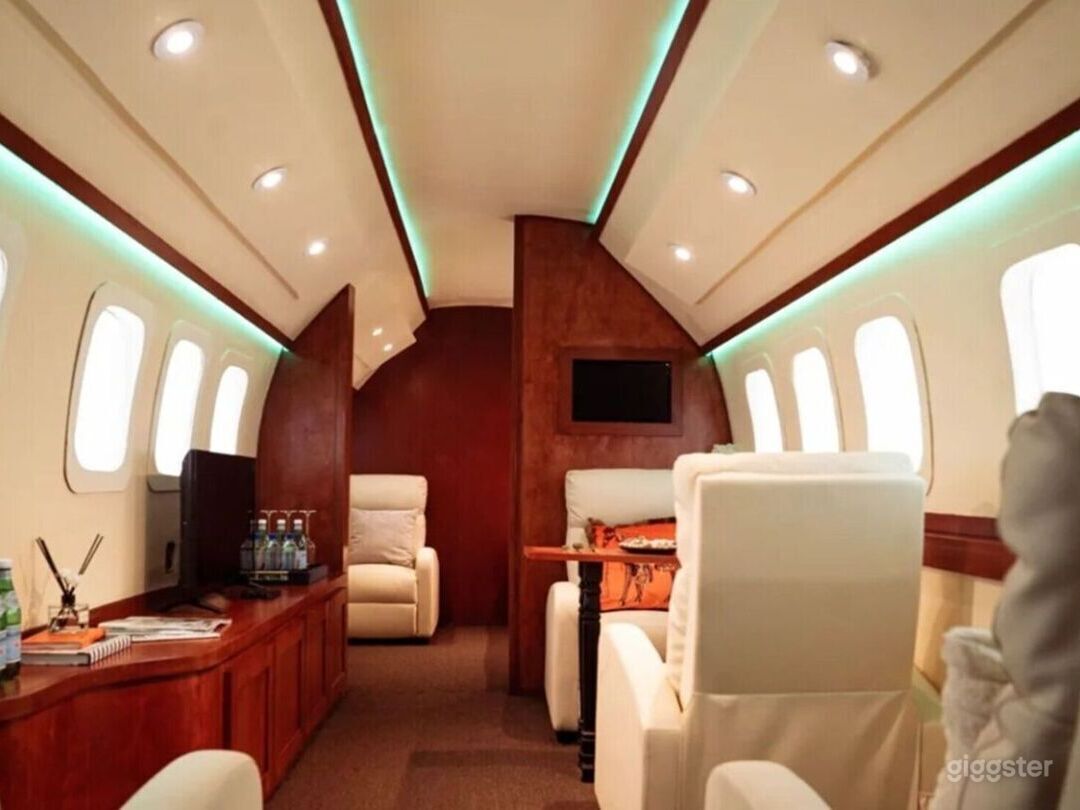 Private Jet Realistic Luxury Set | Rent this location on Giggster