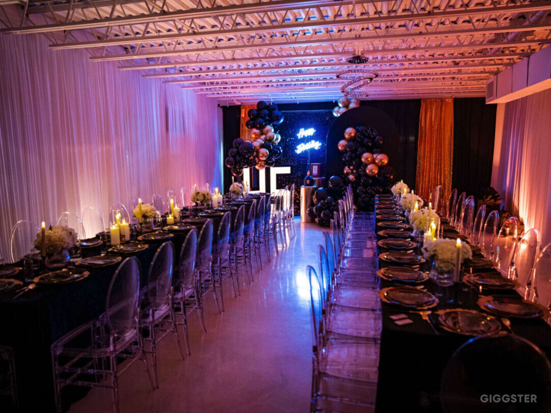 Chic and Centrally Located Open Layout Event Venue Photo 4