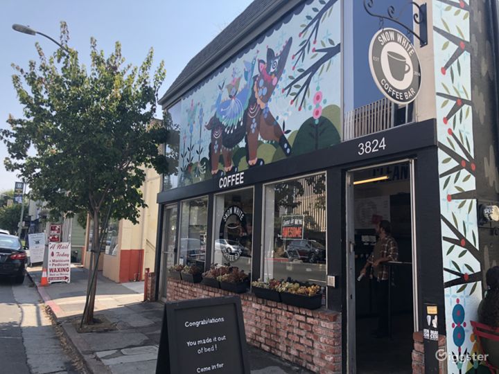 Oakland coffee shop + mural Rent this location on Giggster