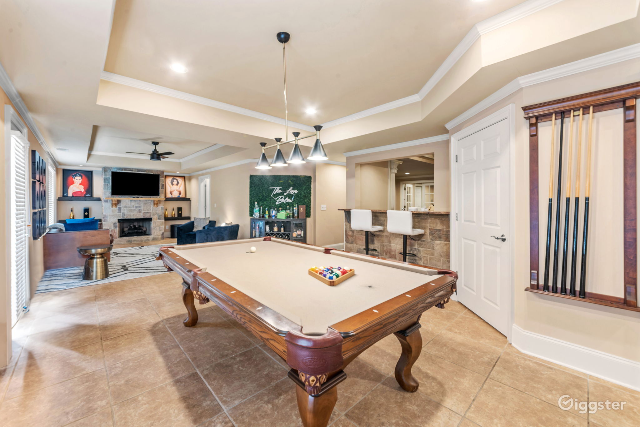 View of Luxury Atlanta Mansion with Movie Theater & Gym | Rent this location on ...