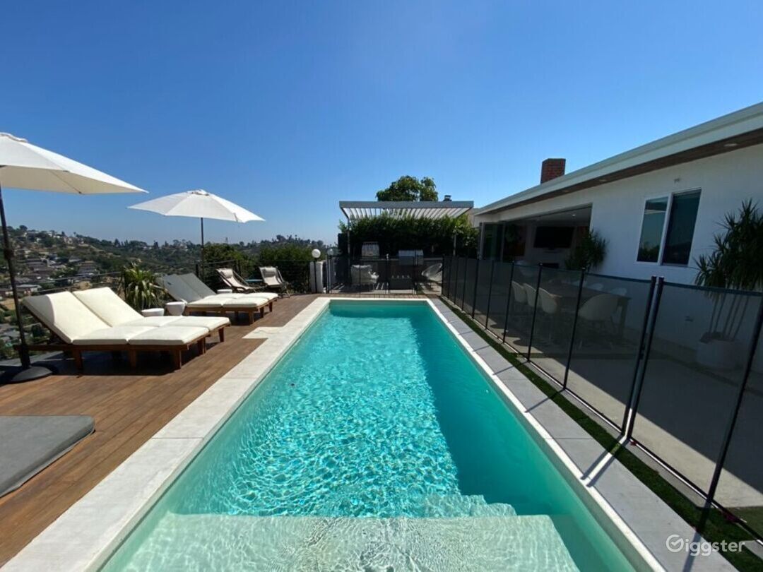  Salt Water Pool with Hardwood Decking 