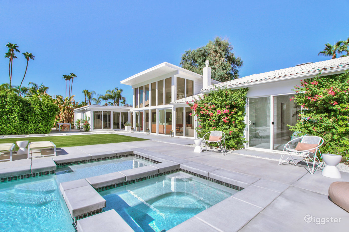 Knife/House, as seen in HGTV & Palm Springs Life Rent this location