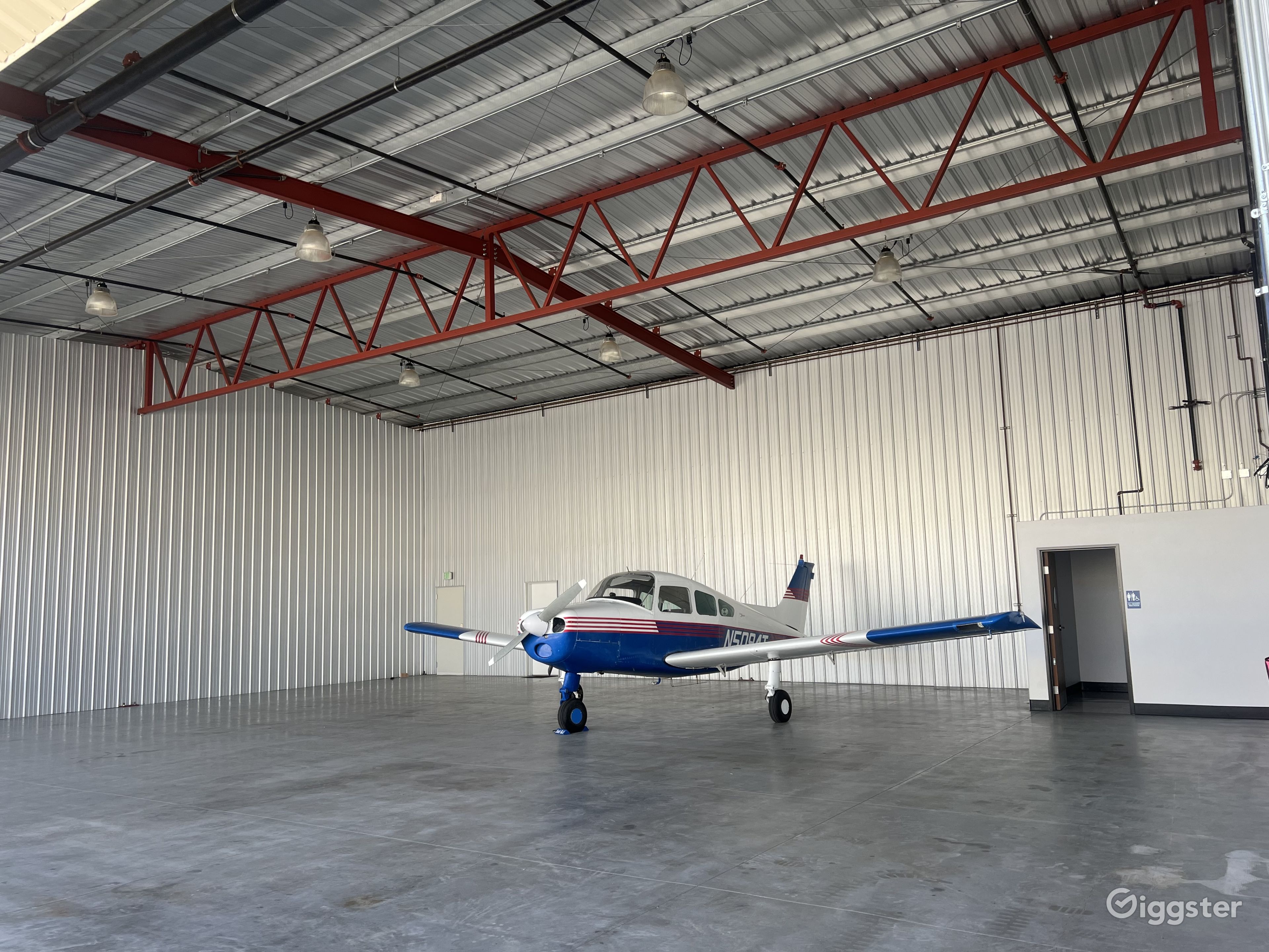 Van Nuys Airport Hangar Rental Film Event Space from $250/hr