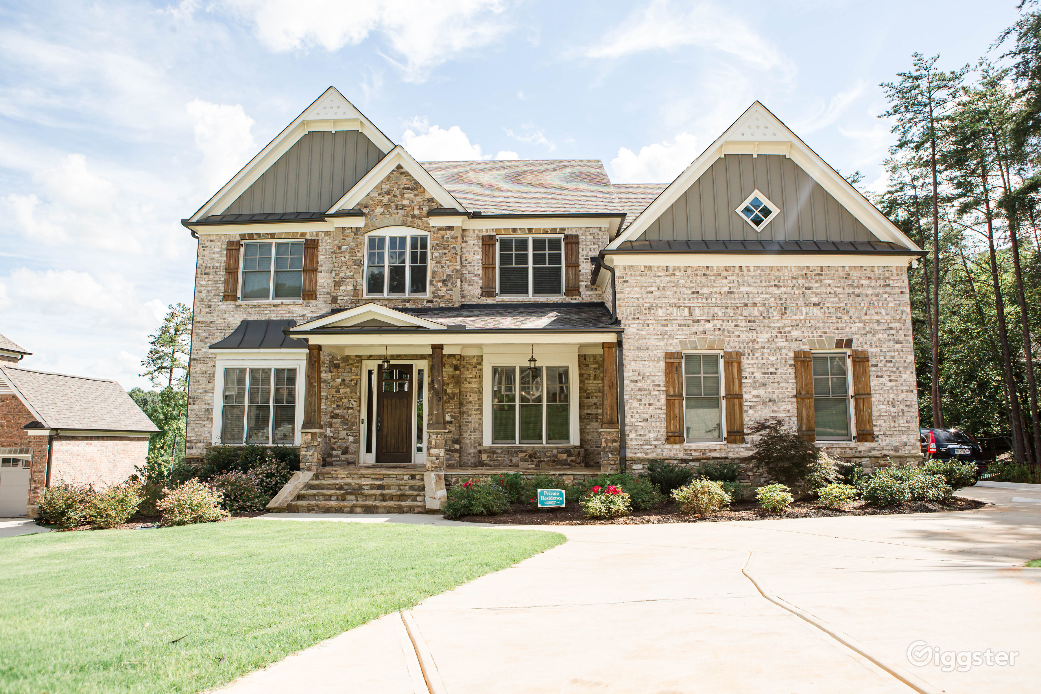 Craftsman Style home in Marietta, GA | Rent this location on Giggster