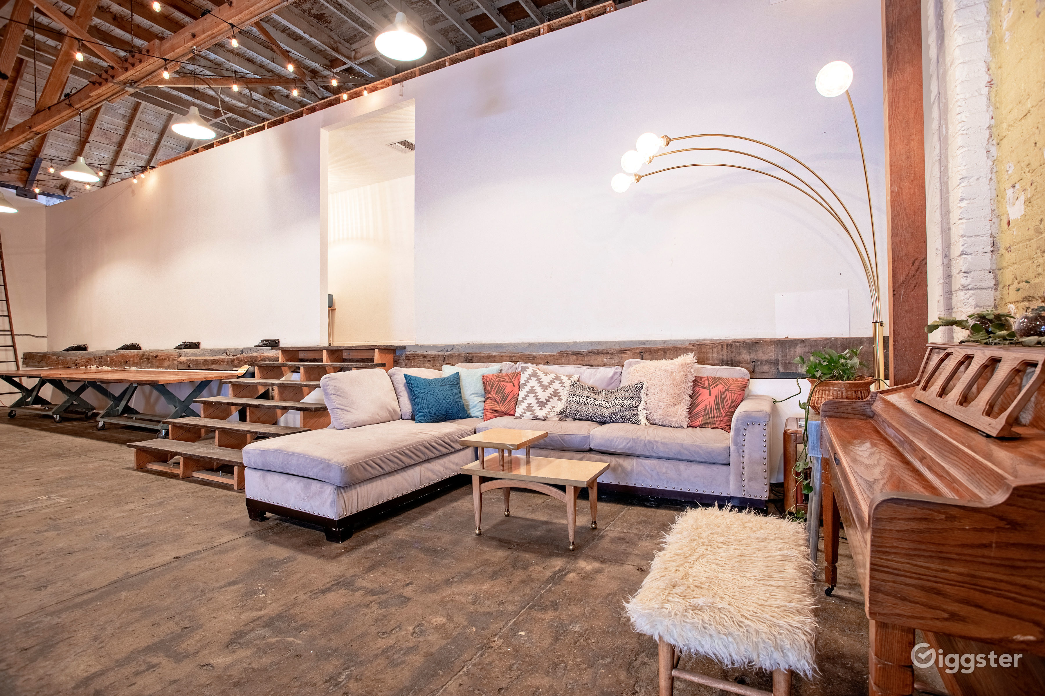 DTLA Arts District Industrial Rustic Warehouse Rent this location on