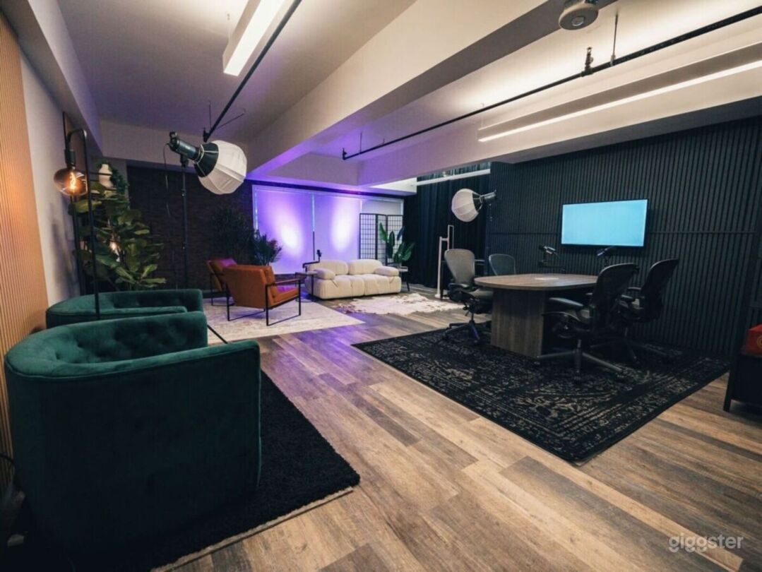 Content Creation Studio with Stylish Sets | Rent this location on Giggster