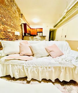 Image showcasing Historic Downtown Loft Apartment, Exposed Brick | Rent this location on ...