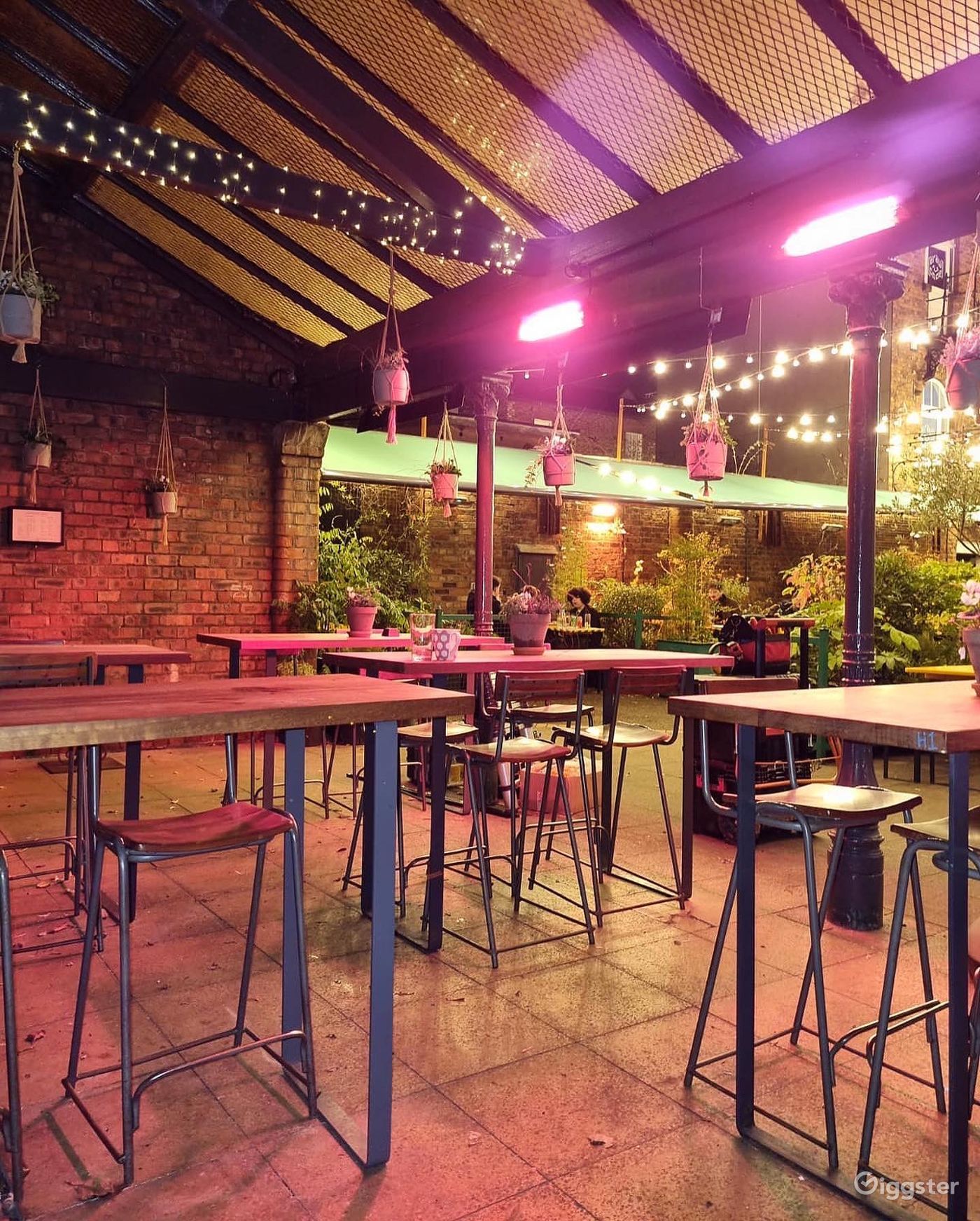 Outdoor Bar and Restaurant with Garden Setting Rent this location on