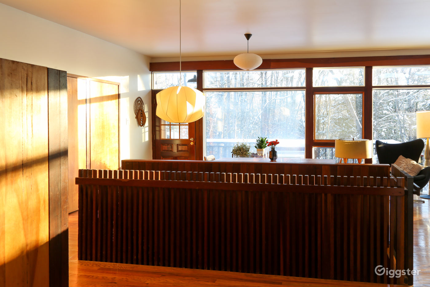 Beautiful Midcentury Modern house in Hurleyville Rent this location