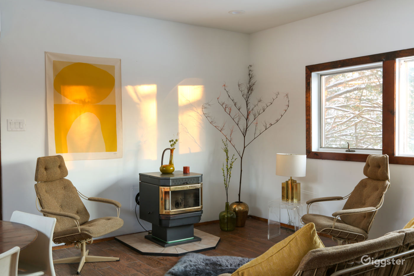 Beautiful Midcentury Modern house in Hurleyville Rent this location