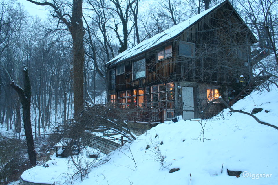 Jasper Johns’ Mid-Century Studio & House in Stony Point New York Rental