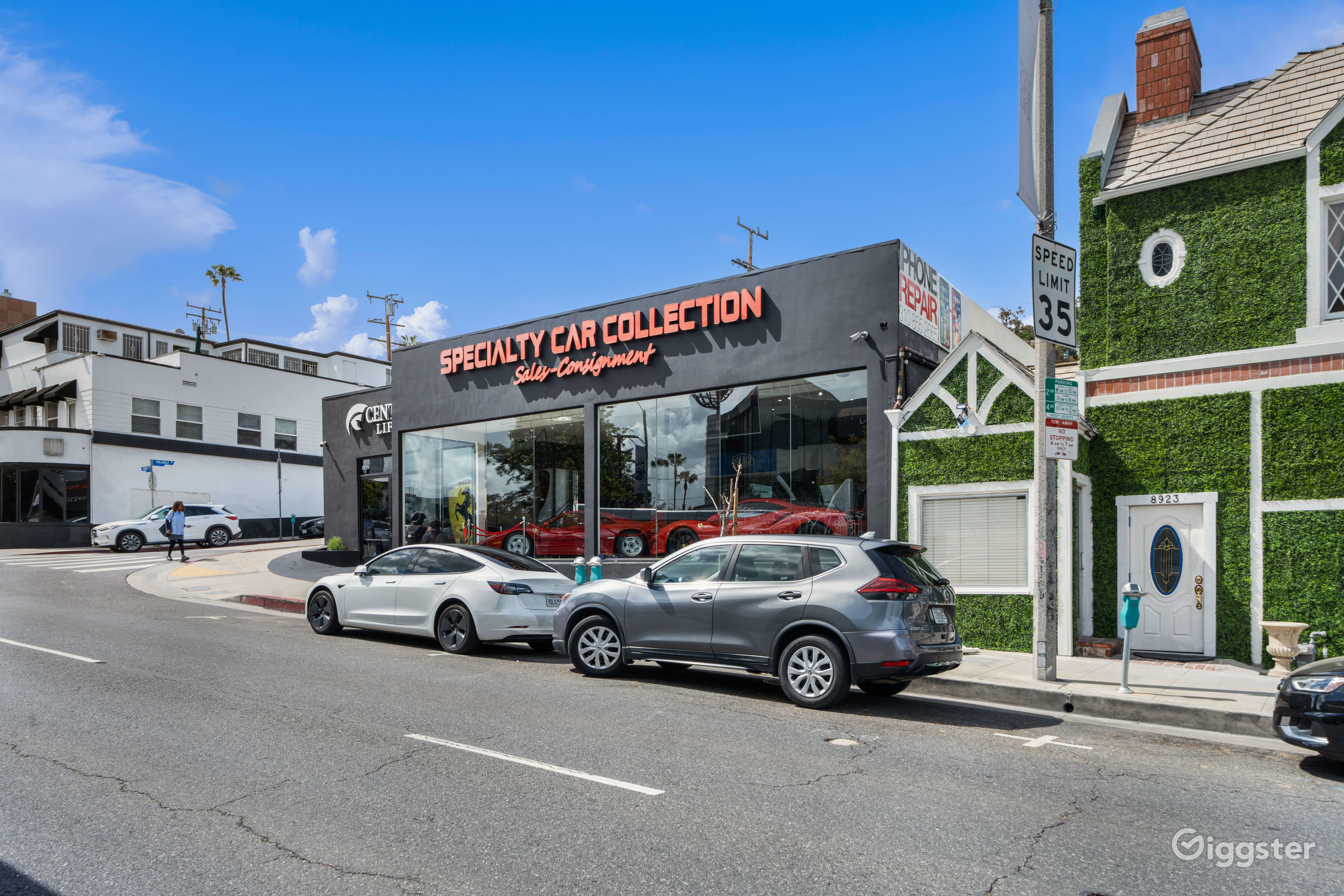 HOLLYWOOD EXOTIC CAR DEALERSHIP Rent this location on Giggster