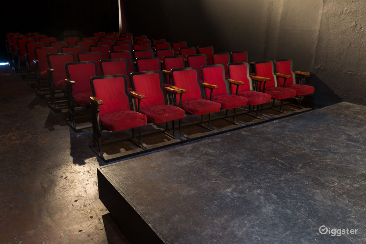 Historic and Evocative Black Box Theater Rent this location on Giggster