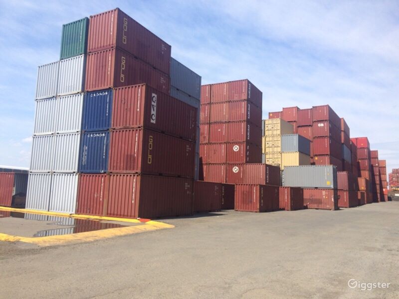 Massive Industrial Container Yard Rent this location on Giggster