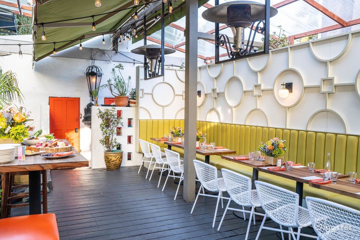 Best Garden Patio Restaurant in San Francisco (Buyout) Rent this