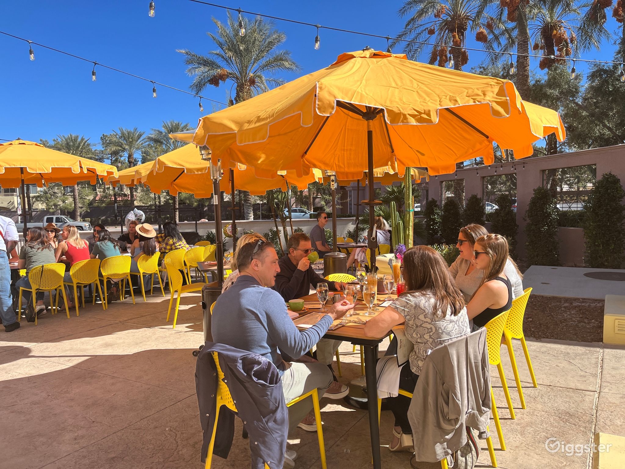 Bright, Open Patio Rent this location on Giggster