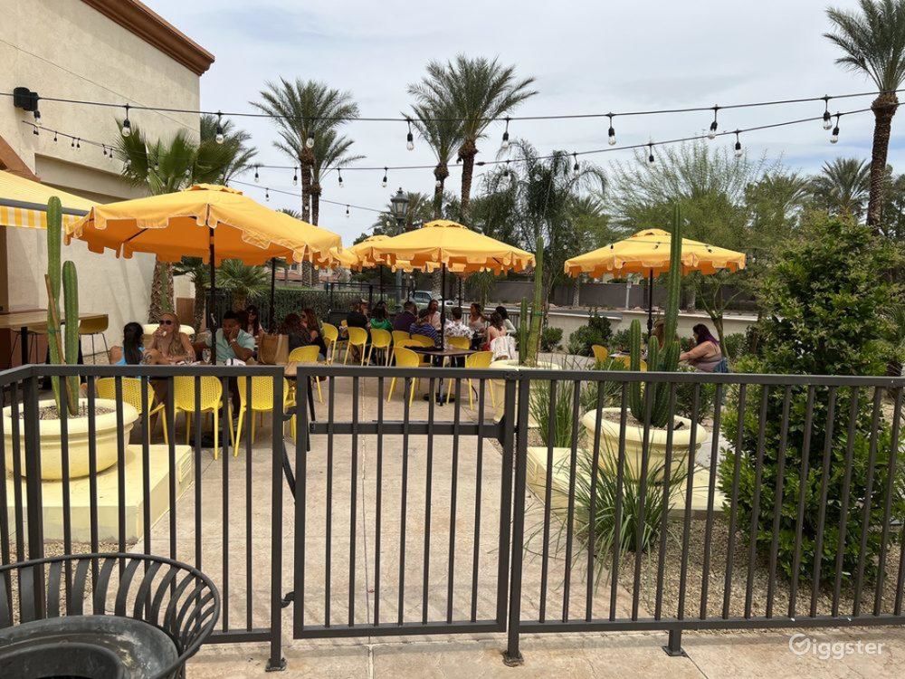 Bright, Open Patio Rent this location on Giggster