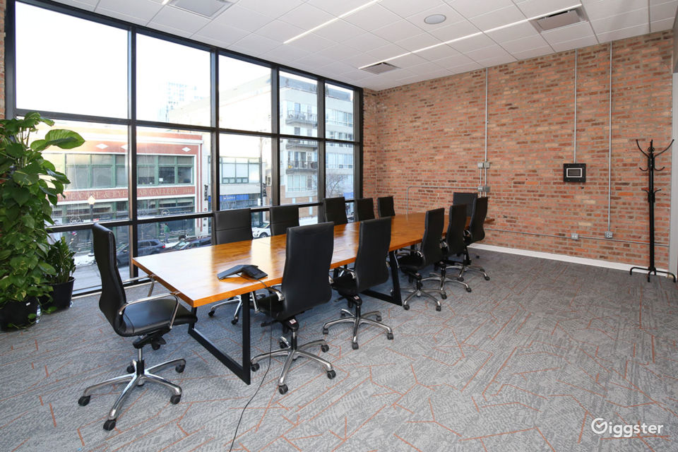 FloortoCeiling Glass Walls Large Conference Room Rent this location