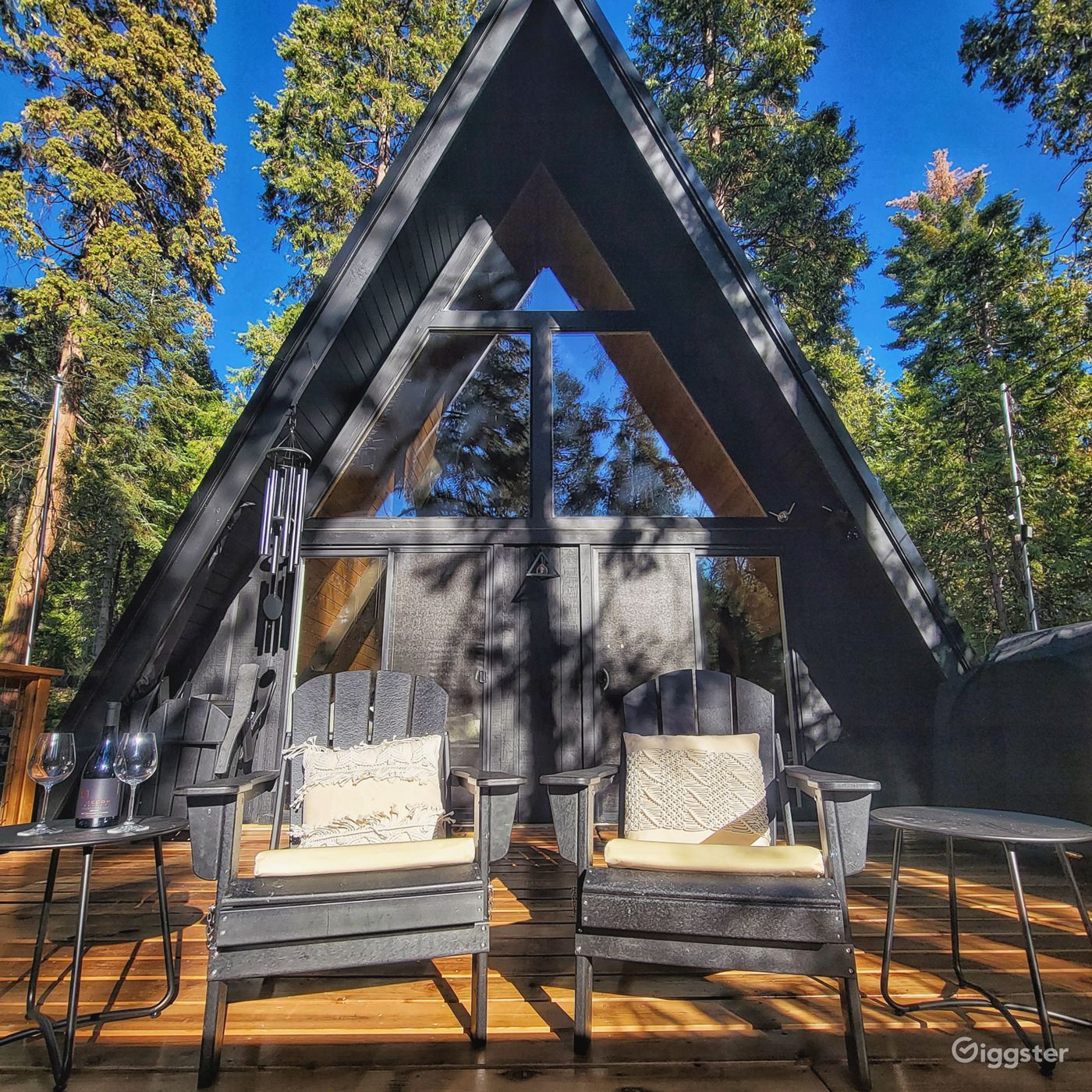 Modern Rustic A-Frame Cabin | Rent this location on Giggster